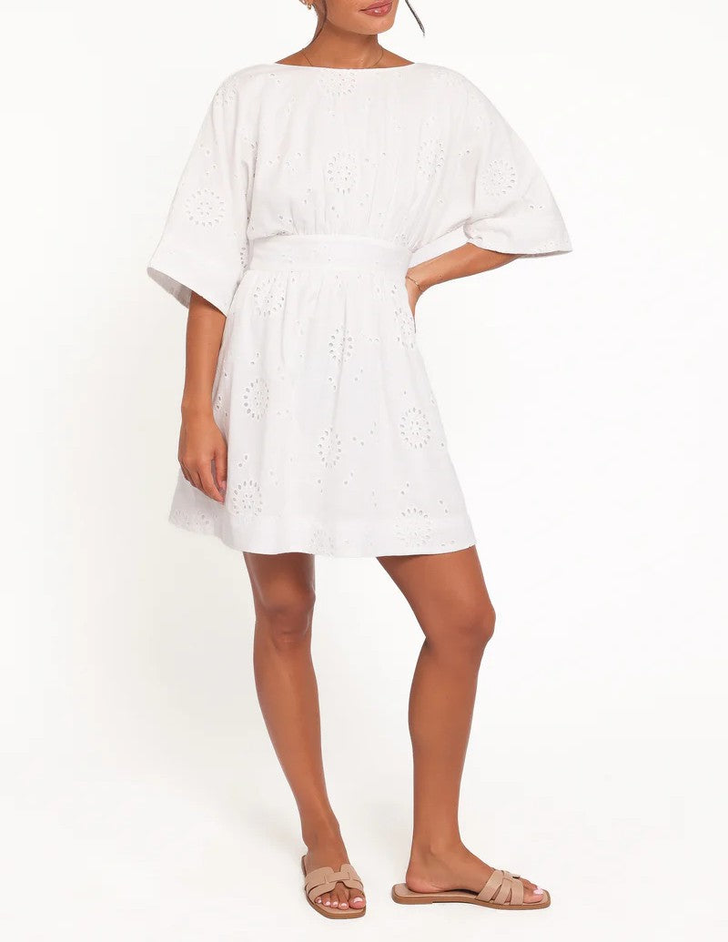 Open Back Mini Dress